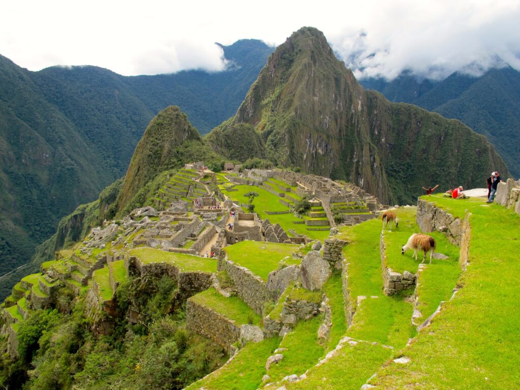 Machu Picchu i Peru 