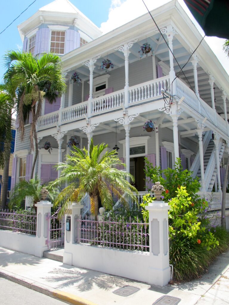 Lokalt hus på Key West i Florida 
